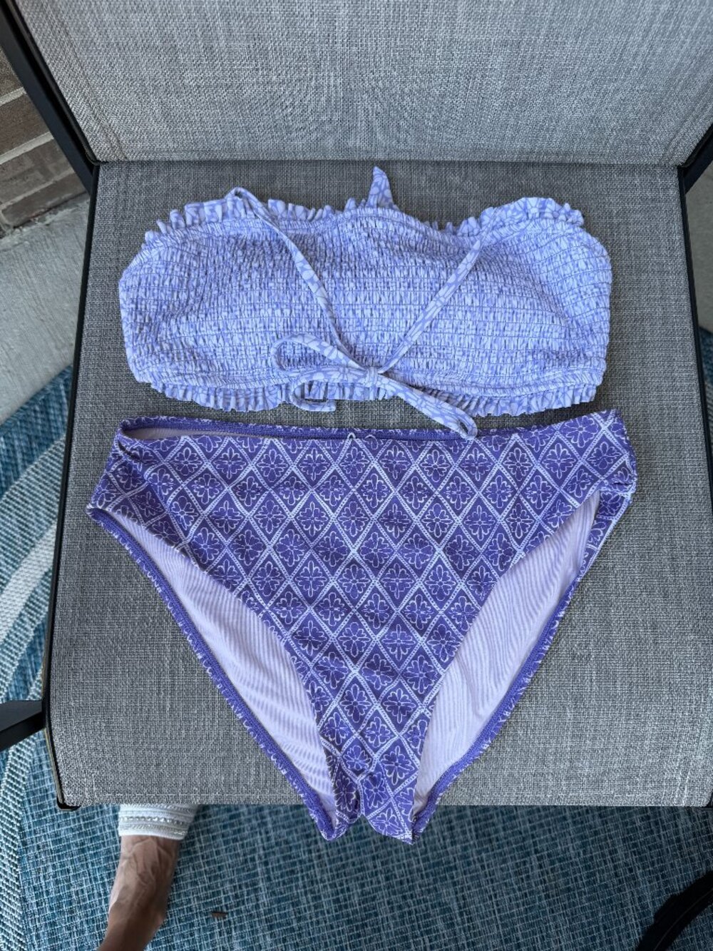 Cute Purple Cupshe Bikini NWT